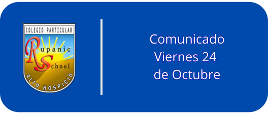 Comunicado viernes 24 de Octubre