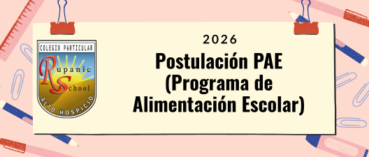 Postulación PAE (Programa de Alimentación Escolar)